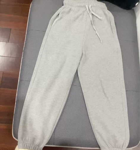 运动裤女春秋冬季宽松束脚2022年新款小个...