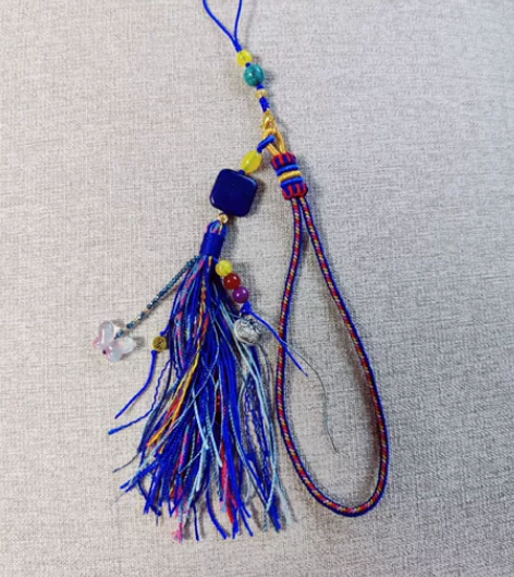 民族风手机挂绳 感兴趣的话点“我想要”和我...