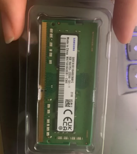 两条三星的笔记本内存 ddr4 3200 ...