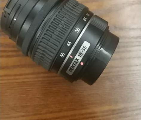 宾得DAL18-55自动变焦镜头，成色良好...