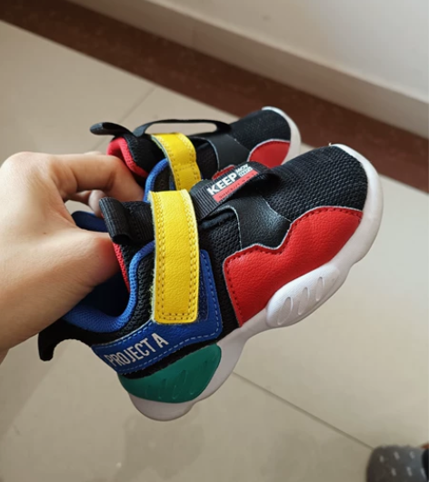 安踏儿童运动鞋 7c 23码 穿过几次 洗...