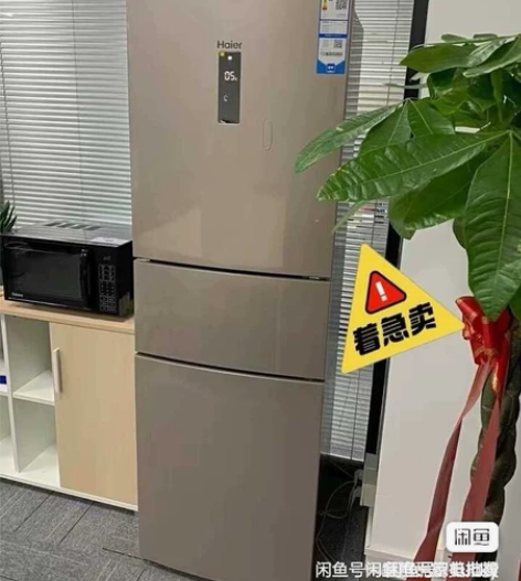 全新 海尔BCD-216STPT三门中小型...