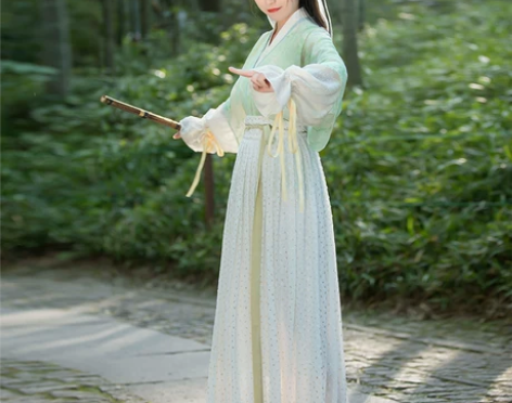 汉服弄玉 清水溪汉初原创改良汉服女春夏季上...
