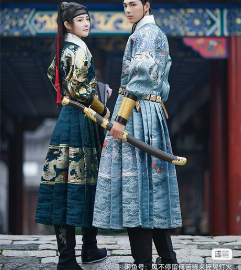 【全新】如梦霓裳 关山月 飞鱼贴里汉服 全...