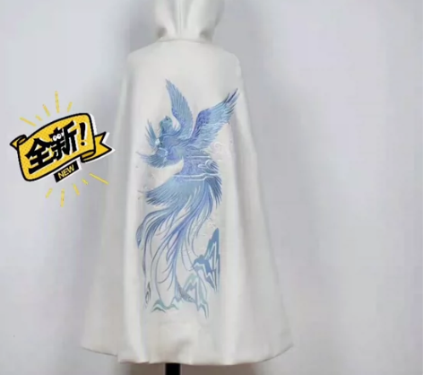 包邮出，茉胭原创汉服斗篷 重工刺绣，中长款...