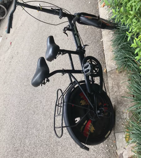 吉普自行车字母自行车，变速7速，小孩子做前...