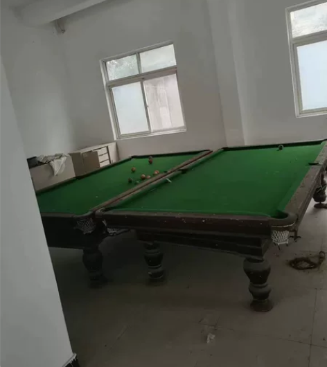 厂区自用闲置石板台球桌，闲置没人用，成色如...