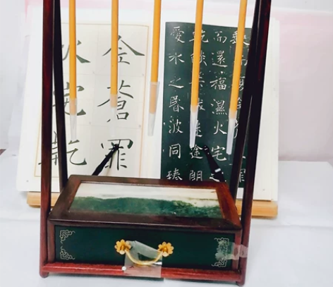 纯羊豪小楷青峰堂笔庄小楷抄经书法、国画渲染...