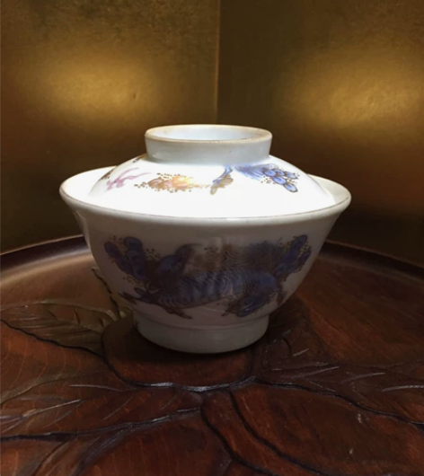 日本回流，老九谷老肥前老伊万里，手工胎柴窑...