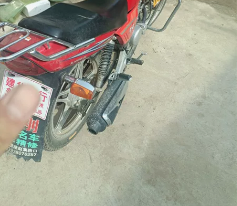 豪爵125摩托车 铃木发动机 整车没磨损 ...