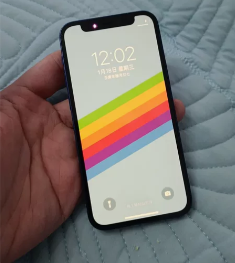 苹果12mini 无锁插卡即用 个人一手无...