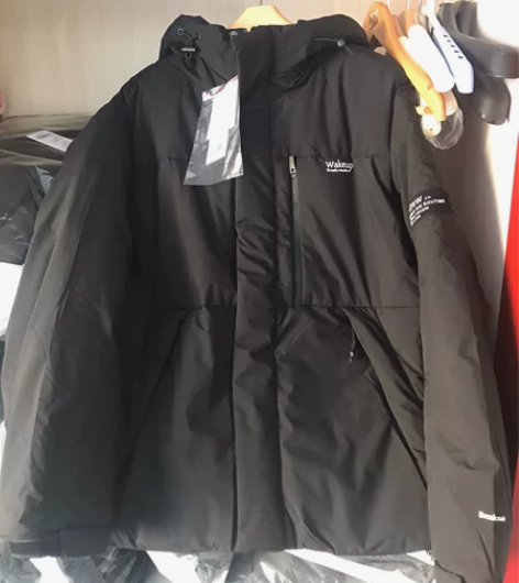 唐狮2022冬季新款90绒短款连帽羽绒服男...