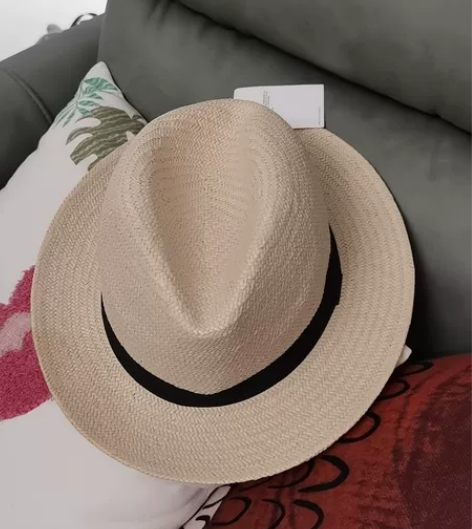 H##amp；amp；M全新正品米白色草帽...