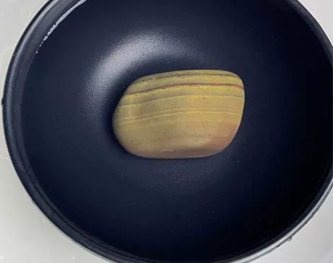 南京雨花石 看中请私信 拗色油泥镇纸美石尺...