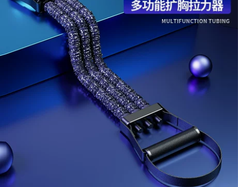 拉力带扩胸拉力器女开背多功能练肩美背家用练...