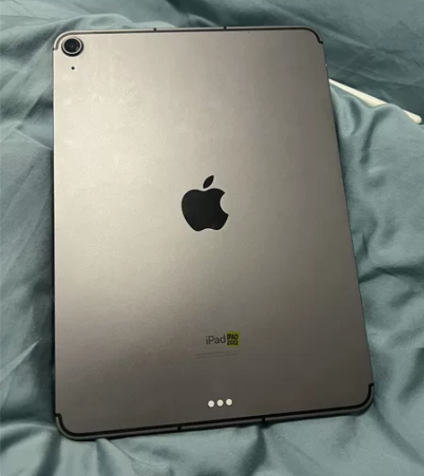 自用iPad Air4美版插卡64G,边框...