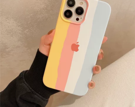 官方苹果14彩虹手机壳iPhone13pr...