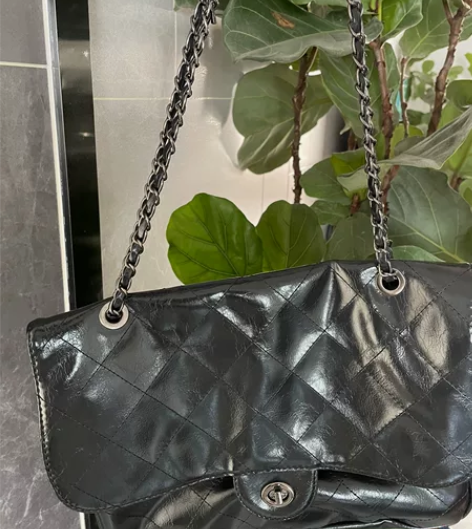 菱格绣线大容量包包新款包包女秋冬百搭复古链...