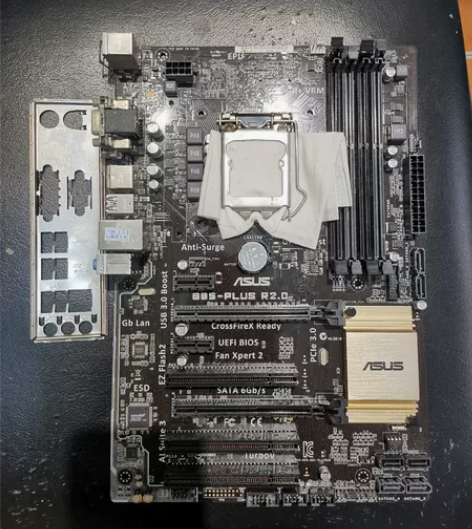 华硕b85plus r2.0主板 大板 1...