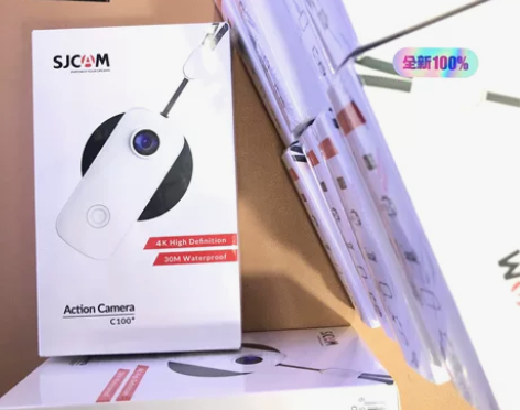 sjcam c100+4k运动相机摩托车骑...