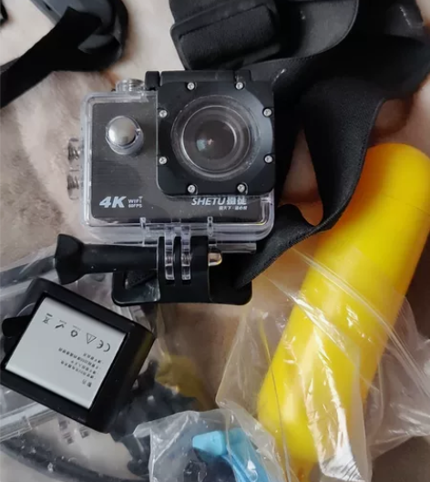 摄徒A8pro黑色高配防抖运动相机，本来准...