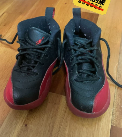 乔丹12AJ童鞋 没穿几次就小了￥150