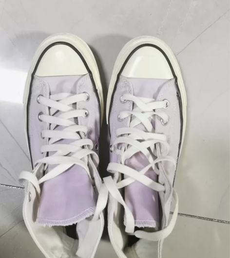 匡威高帮1970s紫色38码 没有任何质量...