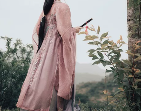 都城南庄汉服青玉案大袖衫l 全新吊牌在 可...