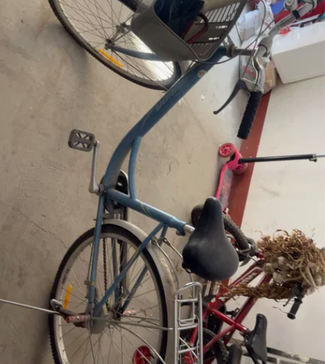 美利达自行车成色很新买了电动车不骑了哈哈哈...