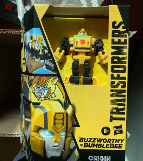 孩之宝变形金刚，赛星赛博坦飞碟大黄蜂，全新...