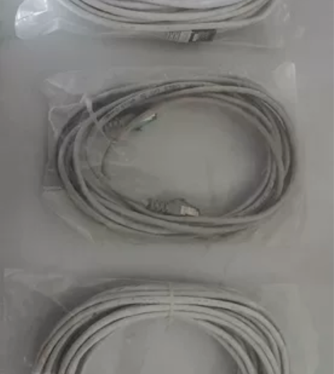 网线成品,一卷5米的、两卷10米的,共25...