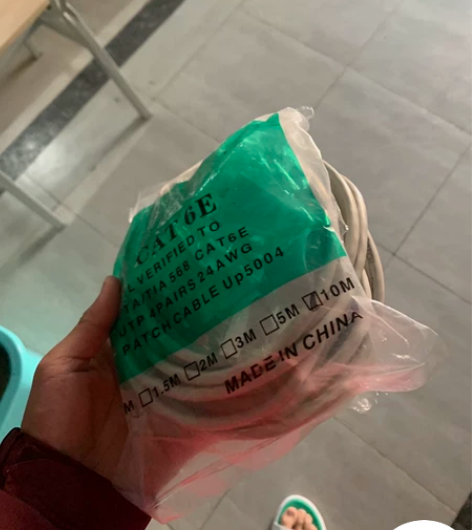 全新网线10m的 未使用过 需要的联系 感...