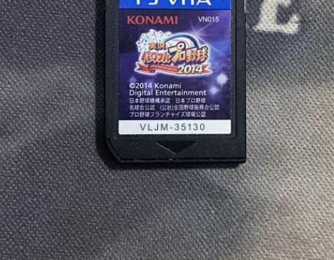 二手PSV游戏 实况力量棒球2014 游戏...