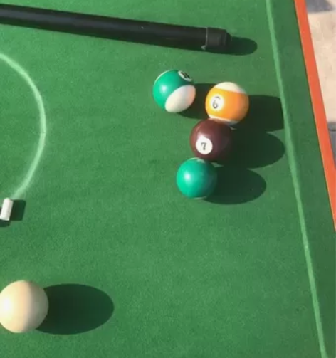 【带教程】网红夜市游戏三种摆摊玩法折叠球桌...