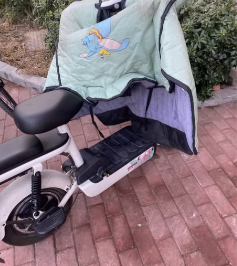 新大洲的小电动车 平常接送孩子用一下 很方...