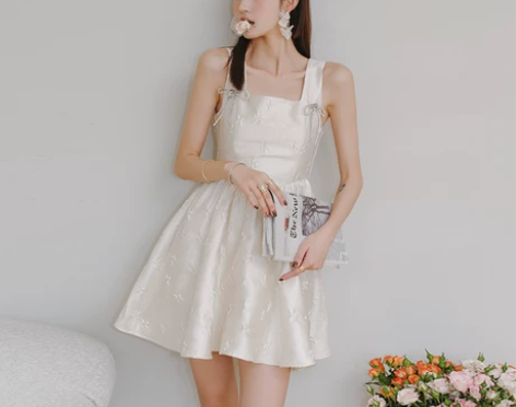 sincethen《公主的圆舞曲》吊带连衣...