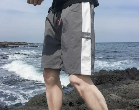 【活动价】短裤男潮夏季港风韩版潮流5分宽松...