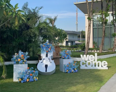 饰品装饰户外草坪装饰欢迎回家幼儿园学校园美...