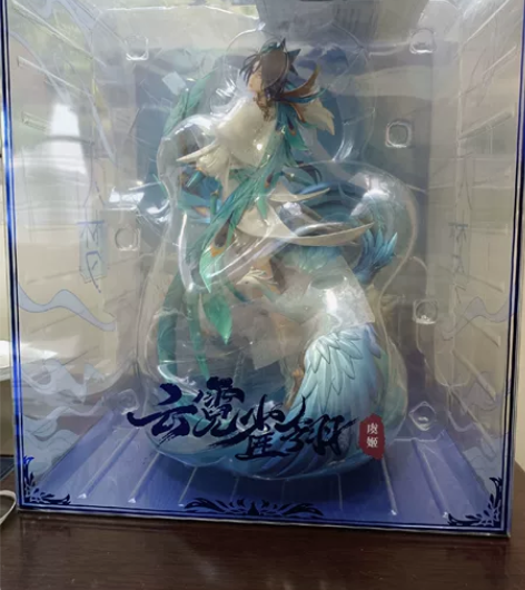 王者荣耀正品虞姬手办,有售后保障卡,想要的...