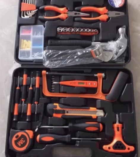 【低价捡漏】维修工具箱手动组合家用工具套装...