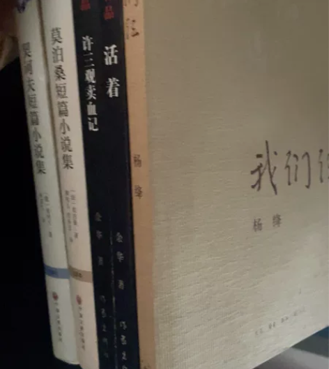 我们仨，活着，许三观，莫泊桑小说，契诃夫小...