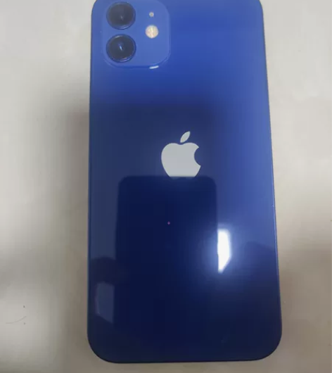 苹果12国行128( 蓝色原装未拆修) 电...