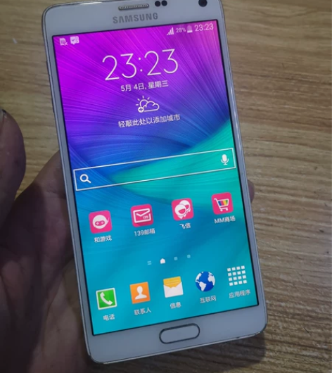 三星note4，8新，3+16，无账户，功...