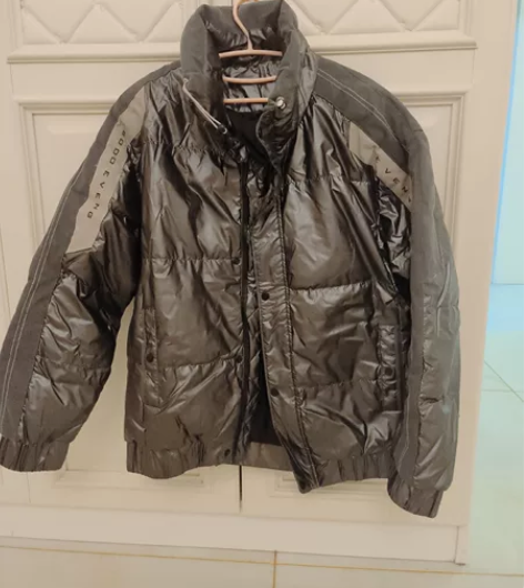 男士羽绒服（白鸭绒） 尺码xl适合体重14...