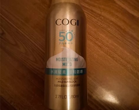 高姿温和防晒慕斯80ml 保质期2025....