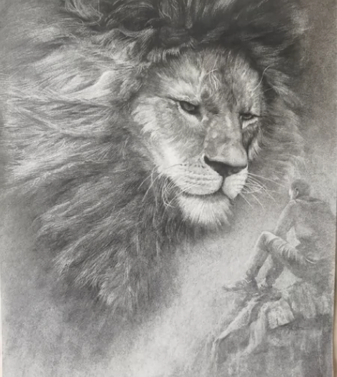 素描作品,4k大小手工绘制,无框,可接单 ...