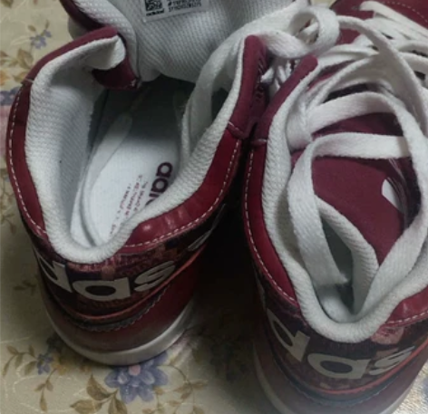 Adidas女式高帮运动鞋 内长230适合...