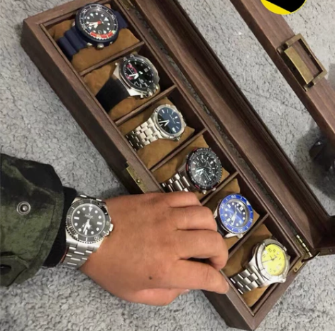 客户跑单了捡漏处理全新外贸出口高档木纹手表...