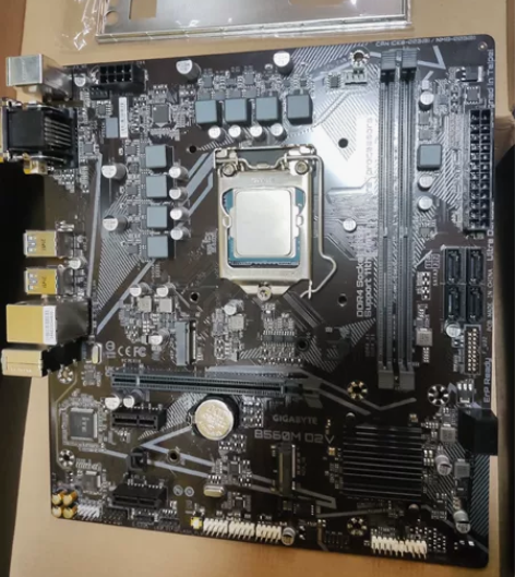 技嘉B560M D2V主板，9.99新，1...