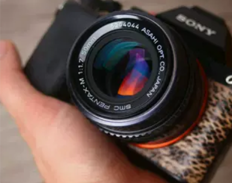 宾得m50/1.7经典手动镜头人像索尼微单...